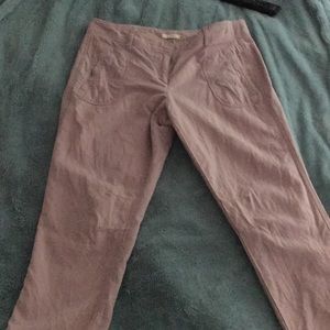LOFT Lavender Straight Leg Pants